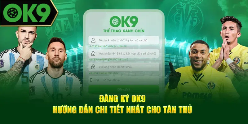 đăng ký ok9