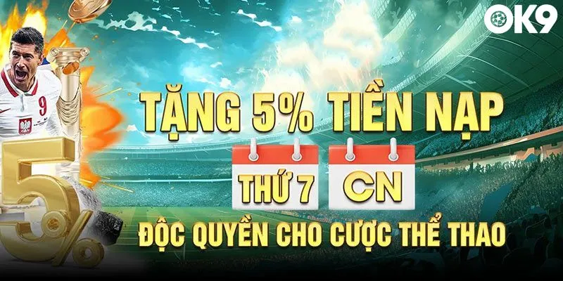 Những nội dung cần nắm ưu đãi tặng 5% tiền nạp