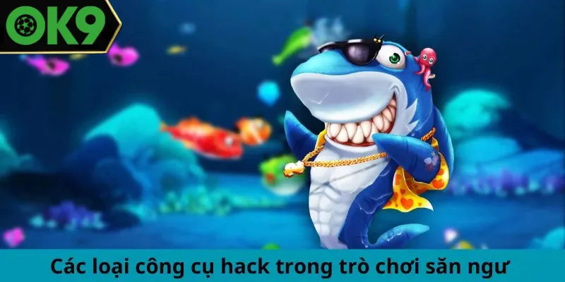 Các loại công cụ hack trong trò chơi săn ngư 